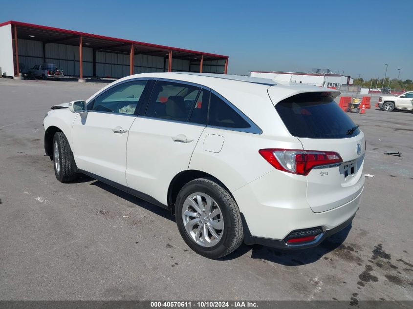 VIN 5J8TB4H52GL028584 2016 ACURA RDX no.3