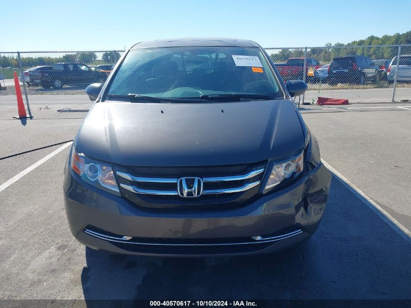 5FNRL5H60EB082602 2014 Honda Odyssey Ex-L