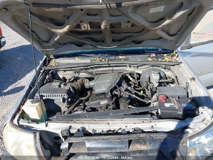 2005 Toyota Tacoma Access Cab VIN: 5TETX22N15Z106302 Lot: 40570639