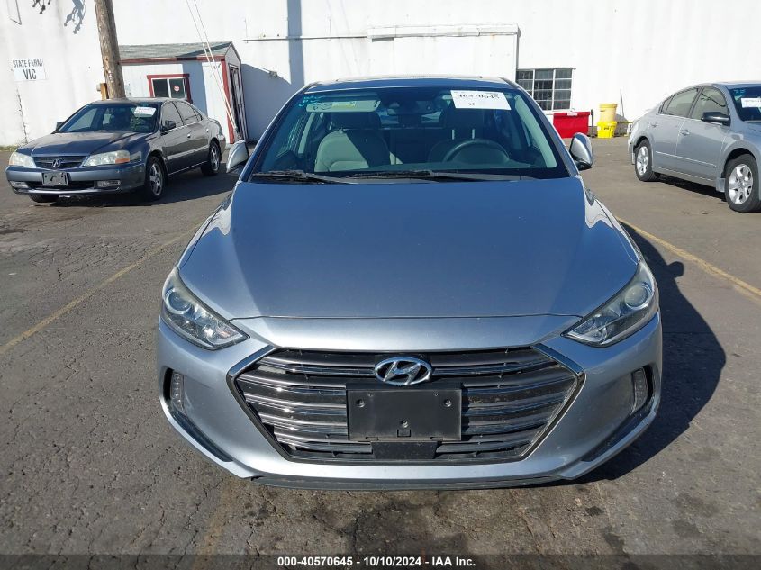 2017 HYUNDAI ELANTRA LIMITED - 5NPD84LF7HH076542