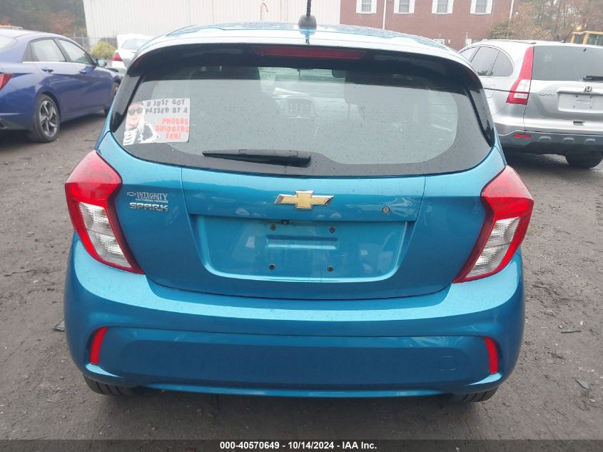 2021 Chevrolet Spark Fwd Ls Automatic VIN: KL8CB6SA0MC707046 Lot: 40570649