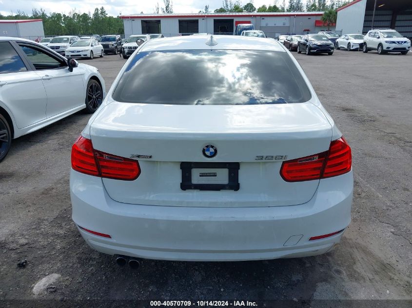 2015 BMW 328I xDrive VIN: WBA3B5G59FNS15343 Lot: 40570709