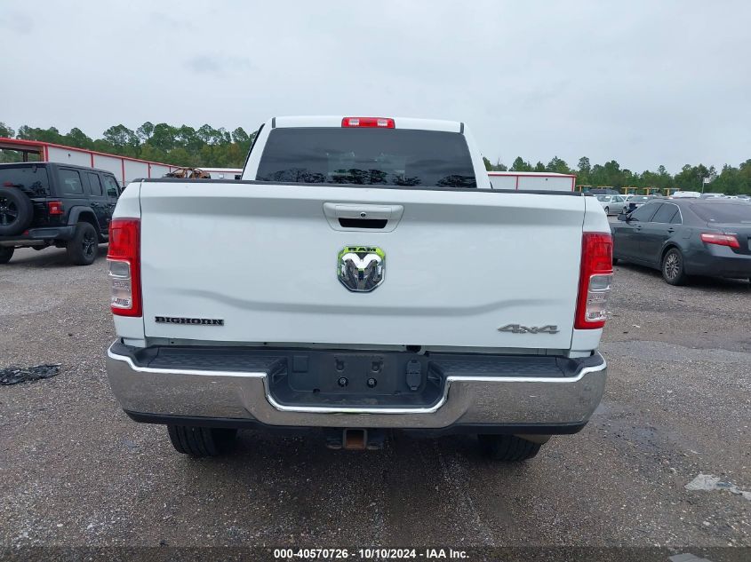 2022 Ram 2500 Big Horn 4X4 6'4 Box VIN: 3C6UR5DLXNG423090 Lot: 40570726