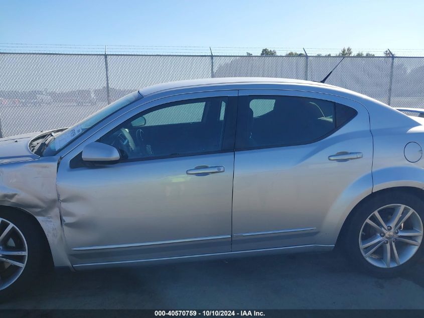 2011 Dodge Avenger Mainstreet VIN: 1B3BD1FG2BN587641 Lot: 40570759