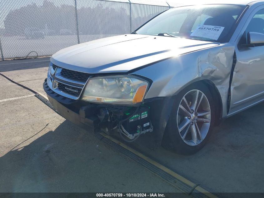 2011 Dodge Avenger Mainstreet VIN: 1B3BD1FG2BN587641 Lot: 40570759