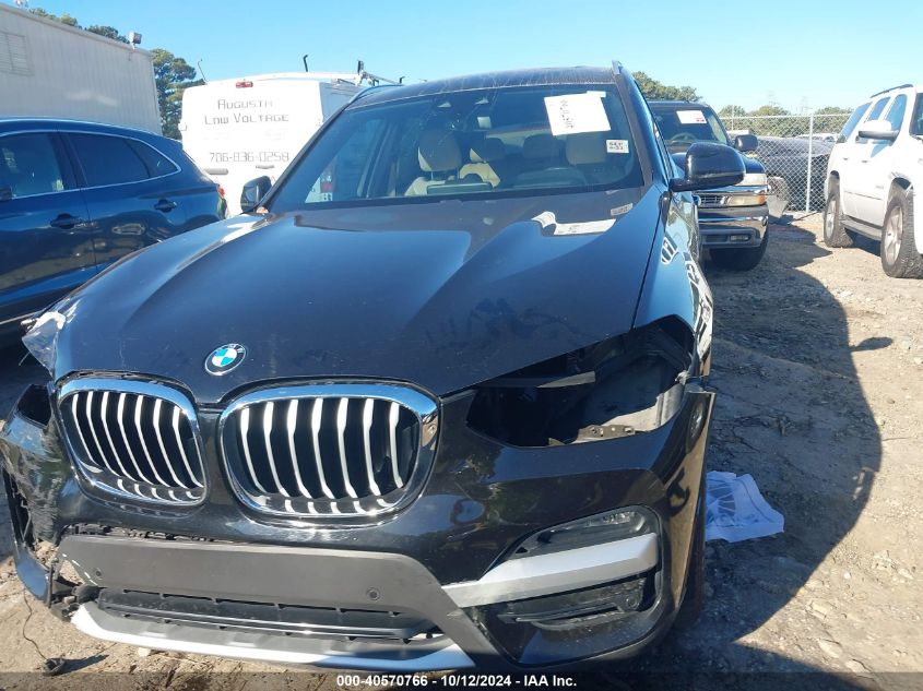 2019 BMW X3 SDRIVE30I - 5UXTR7C56KLE94287