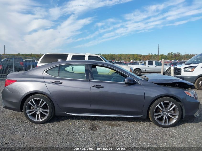 2019 Acura Tlx Technology VIN: 19UUB2F40KA001908 Lot: 40570807