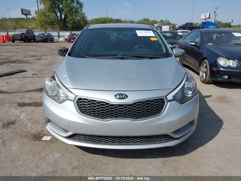 2015 Kia Forte Lx VIN: KNAFK4A66F5361823 Lot: 40570828