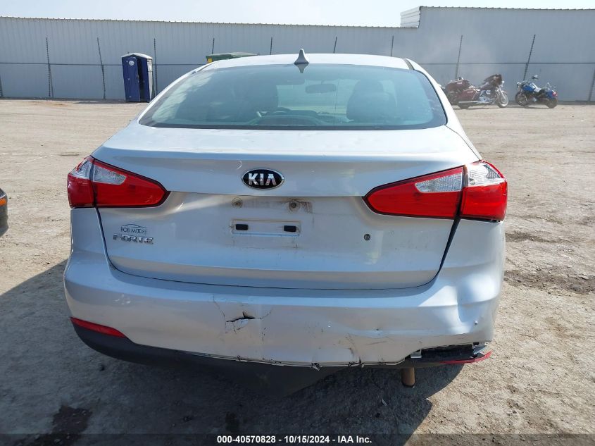 2015 Kia Forte Lx VIN: KNAFK4A66F5361823 Lot: 40570828