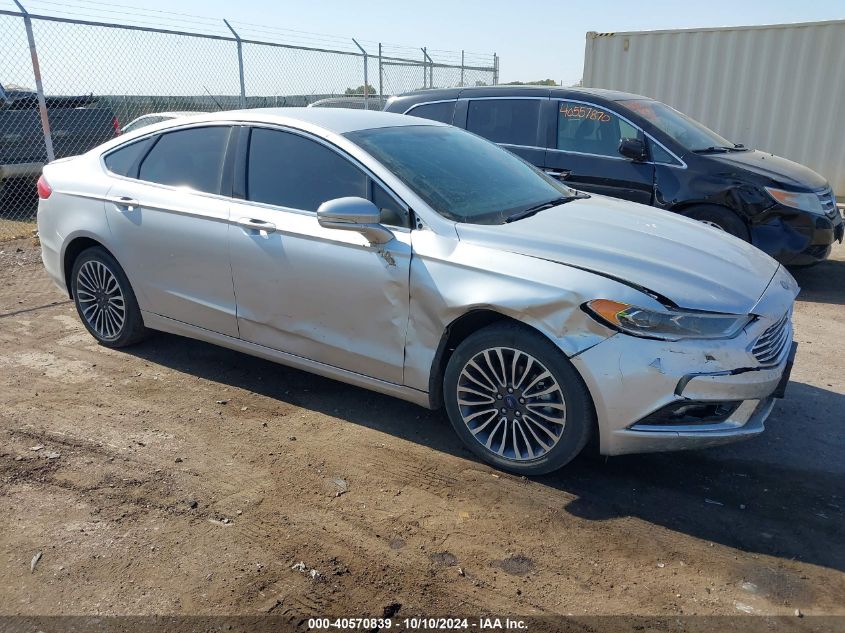 VIN 3FA6P0T95HR293380 2017 FORD FUSION no.1