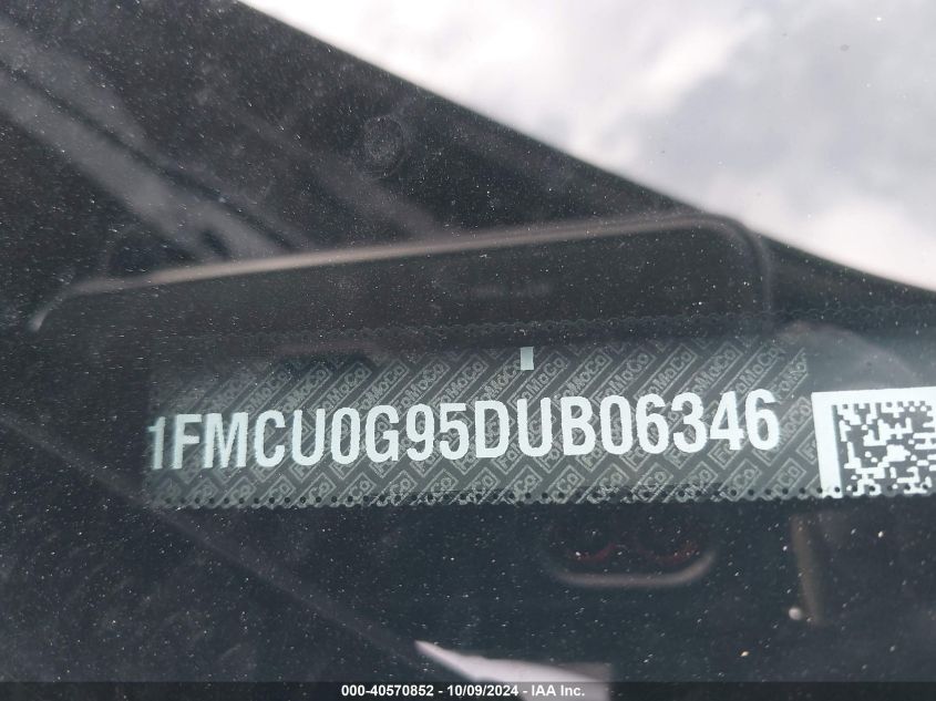 1FMCU0G95DUB06346 2013 Ford Escape Se