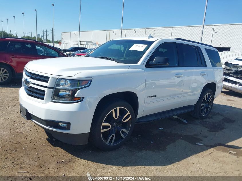 VIN 1GNSCCKJ1KR256290 2019 Chevrolet Tahoe, Premier no.2