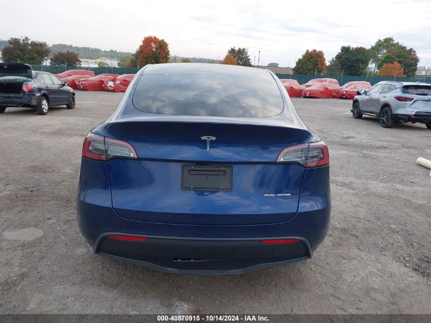 2023 Tesla Model Y VIN: 7SAYGDEE3PF909360 Lot: 40570915