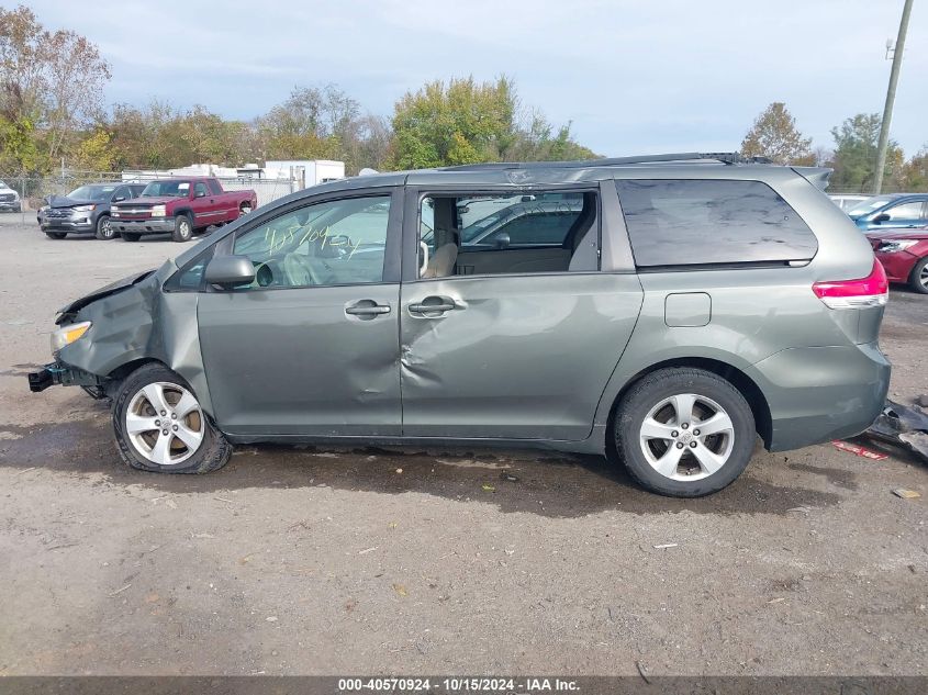 2011 Toyota Sienna Le V6 VIN: 5TDKK3DC5BS009625 Lot: 40570924