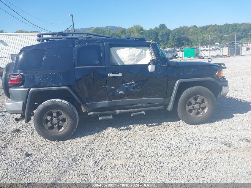 2007 Toyota Fj Cruiser VIN: JTEBU11FX70072688 Lot: 40570927