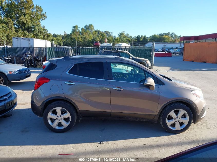 2015 Buick Encore VIN: KL4CJASB1FB101800 Lot: 40570945