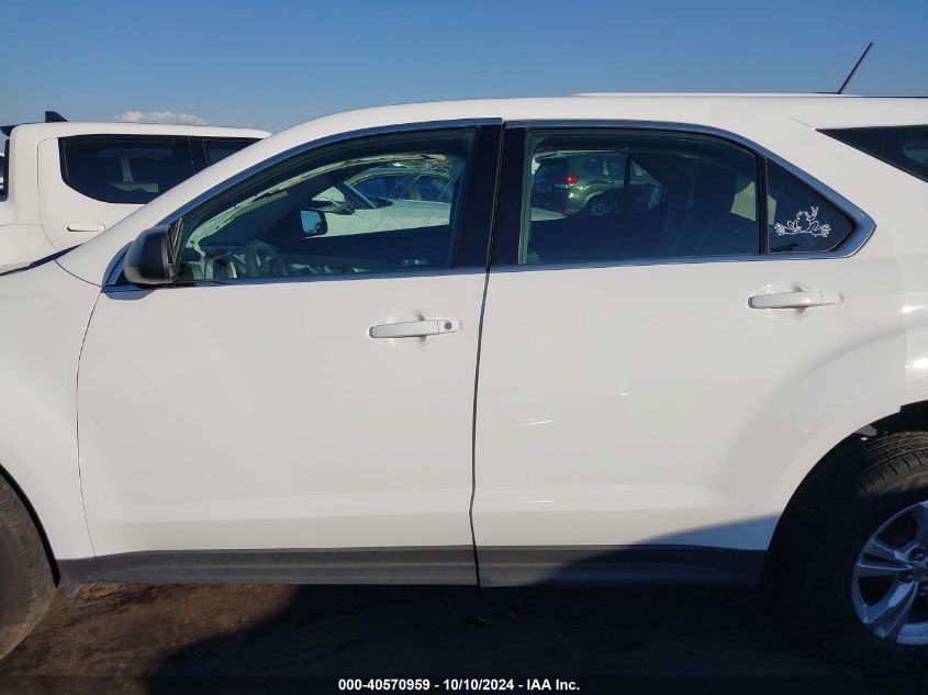 2GNALBEK7G1156401 2016 Chevrolet Equinox Ls