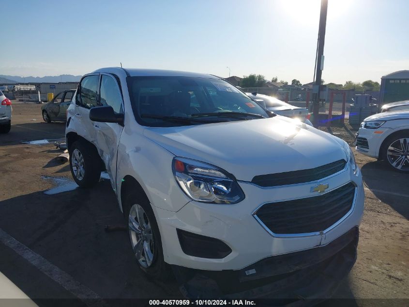 2GNALBEK7G1156401 2016 CHEVROLET EQUINOX - Image 1