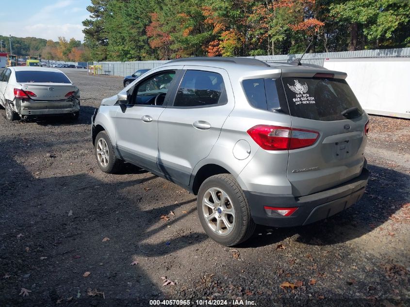 2019 Ford Ecosport Se VIN: MAJ6S3GL4KC270703 Lot: 40570965