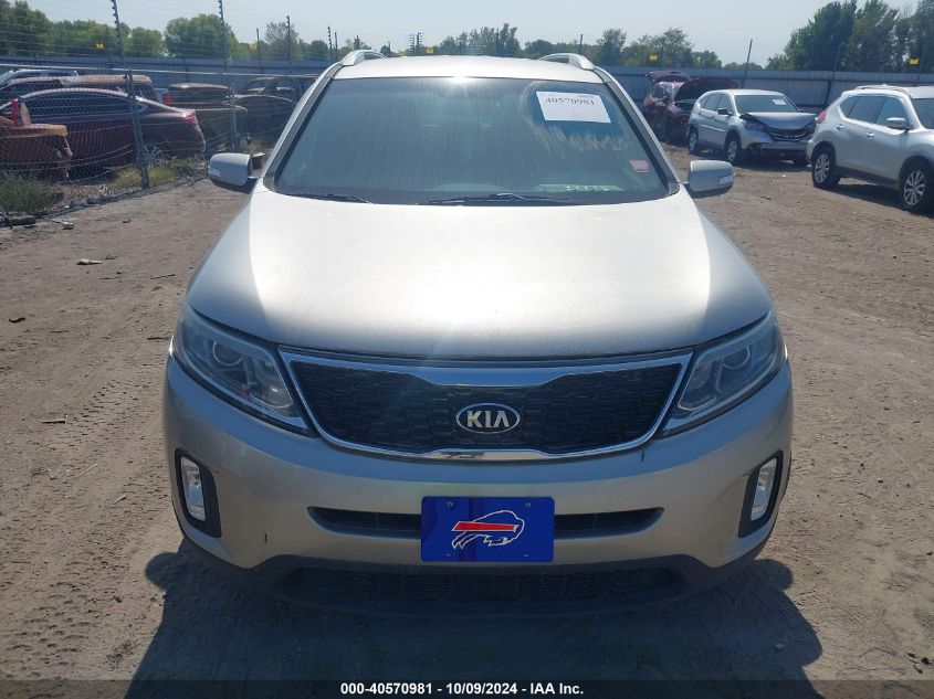 5XYKUDA78EG498904 2014 Kia Sorento Ex V6