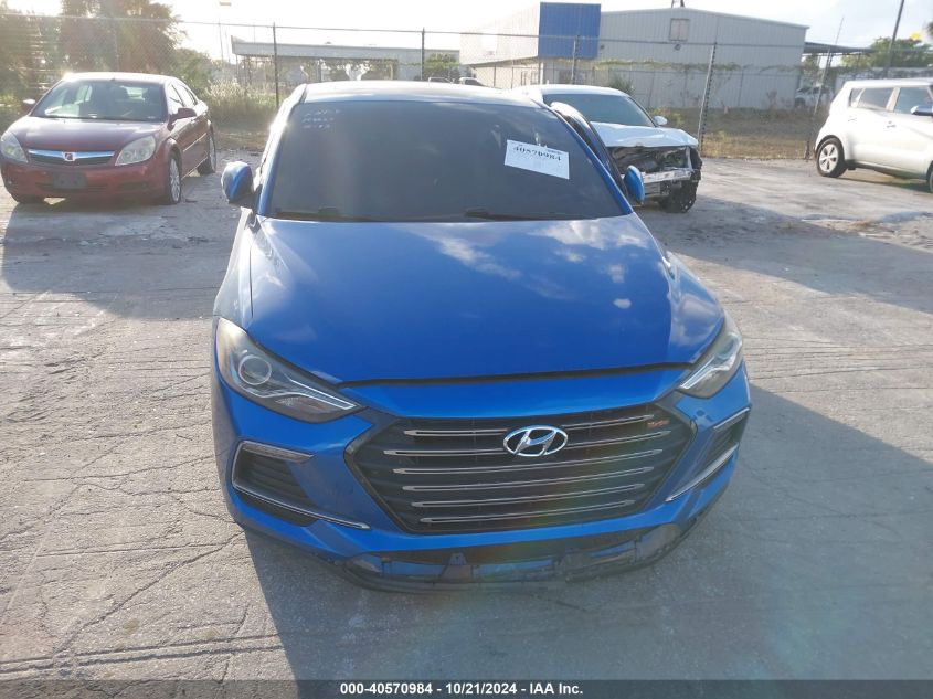 2018 Hyundai Elantra Sport VIN: KMHD04LB9JU612211 Lot: 40570984