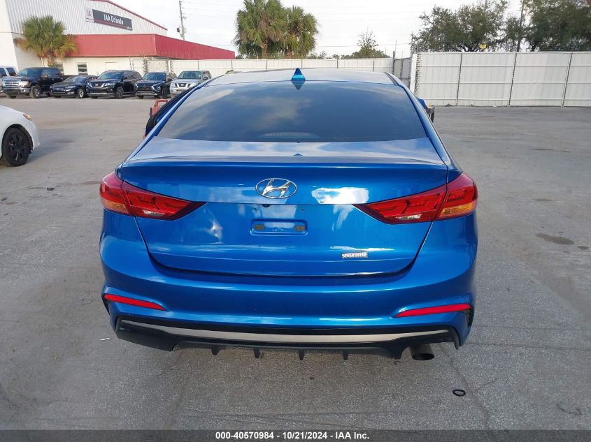 2018 Hyundai Elantra Sport VIN: KMHD04LB9JU612211 Lot: 40570984