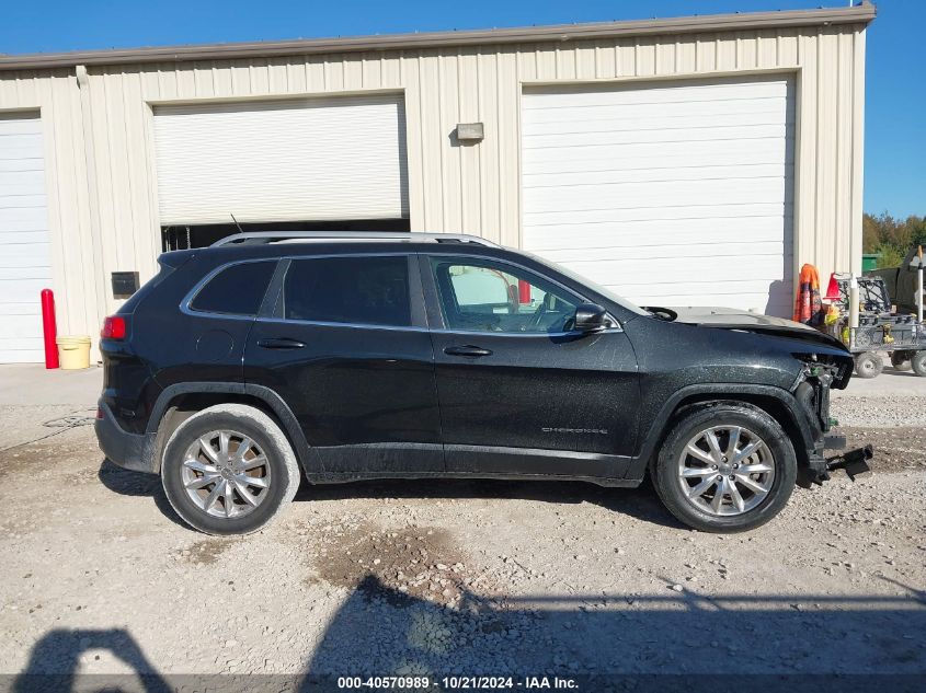 2015 Jeep Cherokee Limited VIN: 1C4PJLDS2FW602476 Lot: 40570989