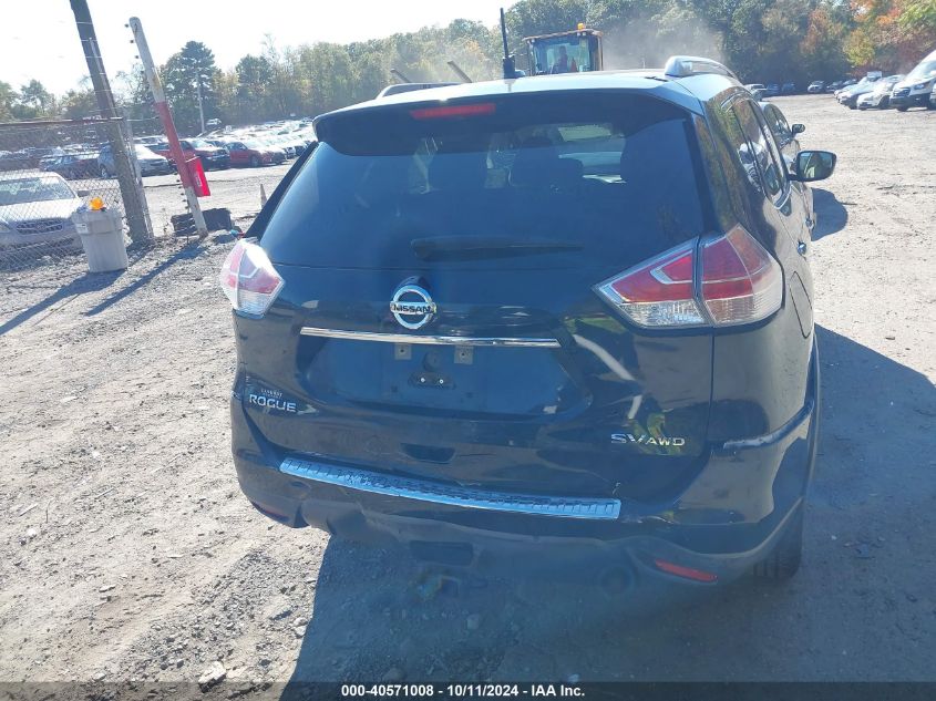 KNMAT2MV8GP665999 2016 Nissan Rogue Sv