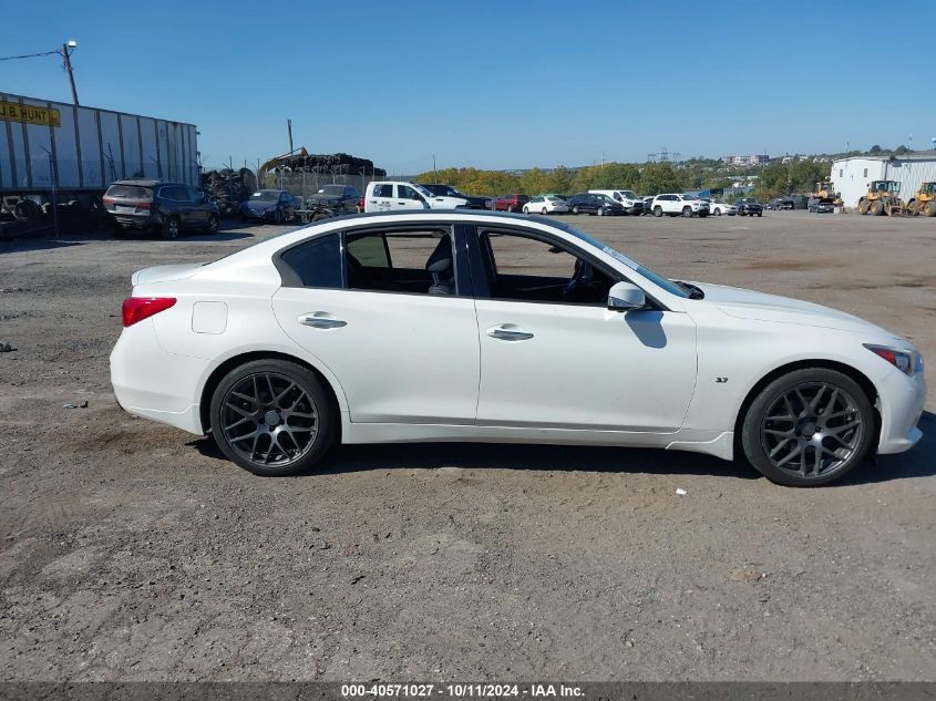 2014 Infiniti Q50 Premium VIN: JN1BV7ARXEM702295 Lot: 40571027