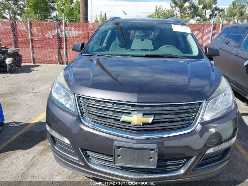 2015 Chevrolet Traverse Ls VIN: 1GNKRFKD9FJ240904 Lot: 40571042