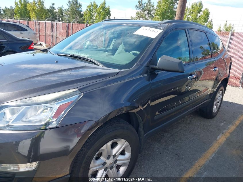 2015 Chevrolet Traverse Ls VIN: 1GNKRFKD9FJ240904 Lot: 40571042