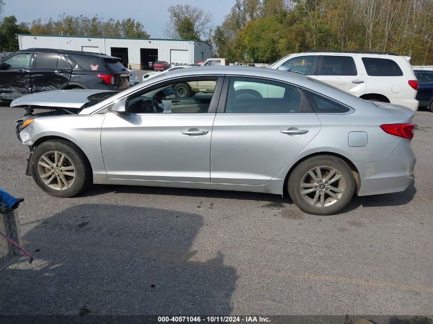 2016 Hyundai Sonata Se VIN: 5NPE24AF0GH416816 Lot: 40571046