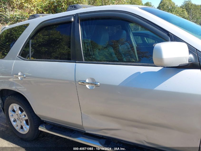 2006 Acura Mdx VIN: 2HNYD18936H527299 Lot: 40571065