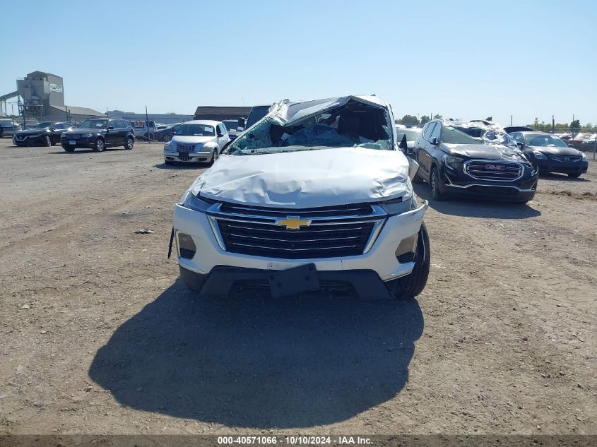 2022 Chevrolet Traverse Awd Lt Leather VIN: 1GNEVHKW6NJ130204 Lot: 40571066