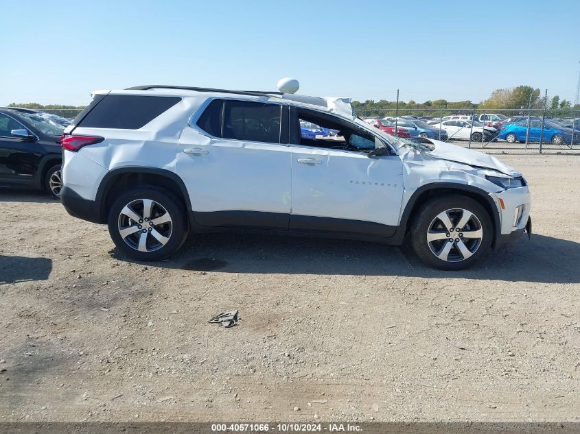 2022 Chevrolet Traverse Awd Lt Leather VIN: 1GNEVHKW6NJ130204 Lot: 40571066