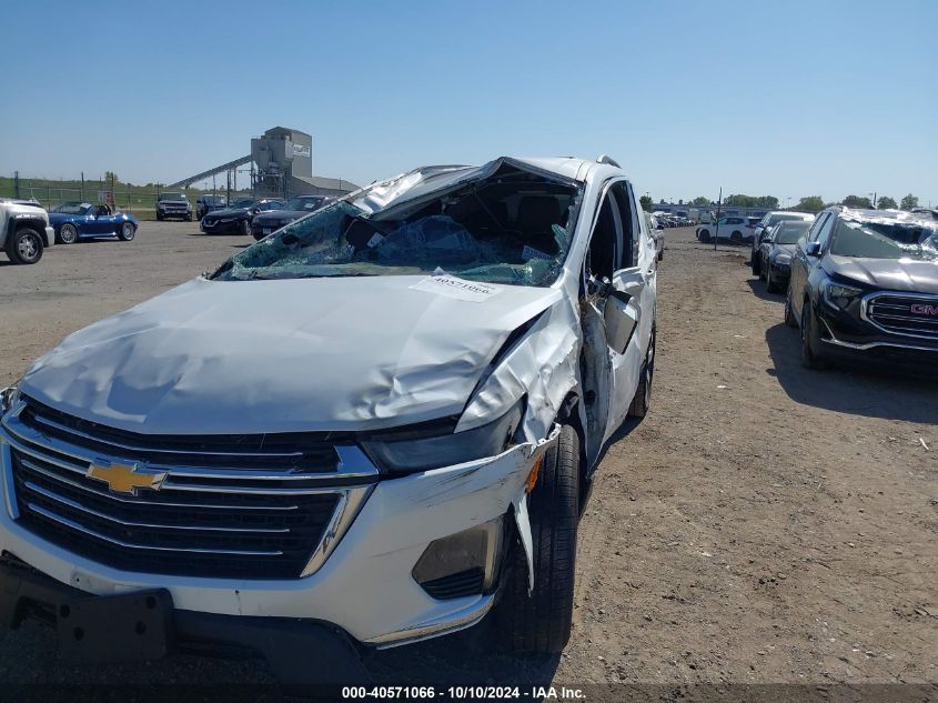 2022 Chevrolet Traverse Awd Lt Leather VIN: 1GNEVHKW6NJ130204 Lot: 40571066