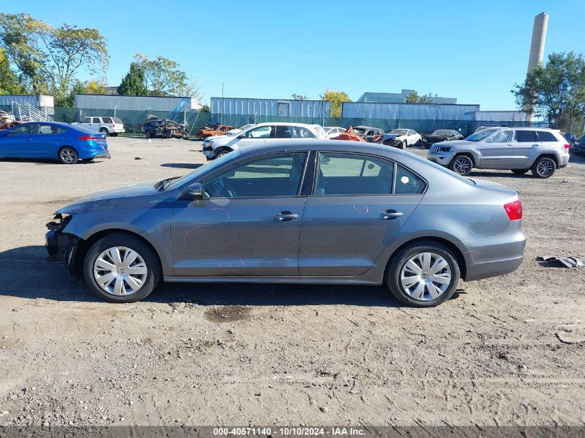 2014 Volkswagen Jetta 1.8T Se VIN: 3VWD17AJXEM278498 Lot: 40571140