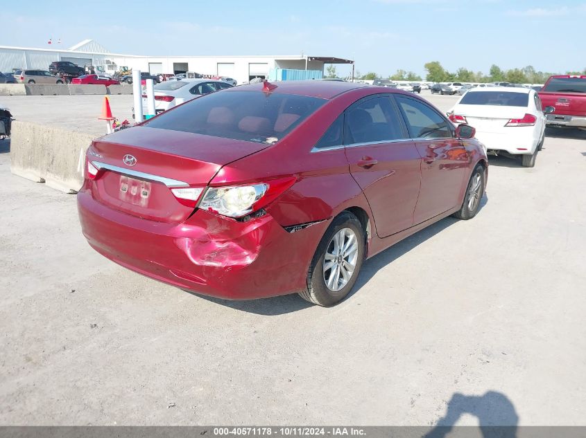 2013 Hyundai Sonata Gls VIN: 5NPEB4AC4DH776852 Lot: 40571178