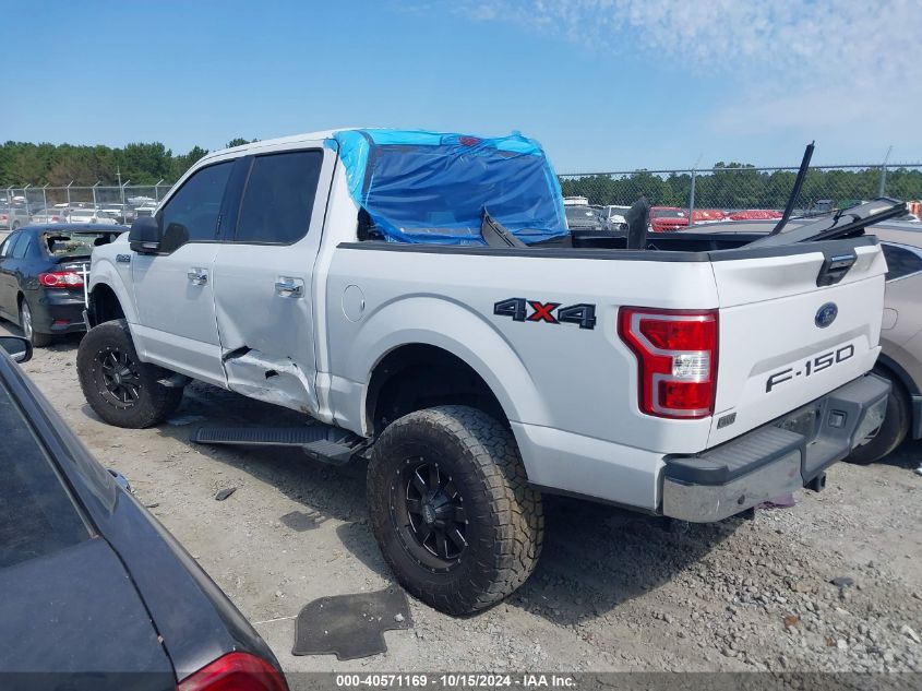 2018 FORD F-150 XLT - 1FTEW1E57JFD81021