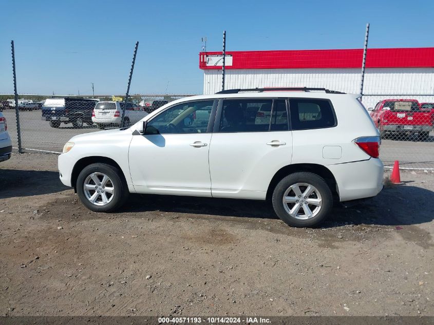 2010 Toyota Highlander Base V6 VIN: JTEBK3EH1A2164216 Lot: 40571193