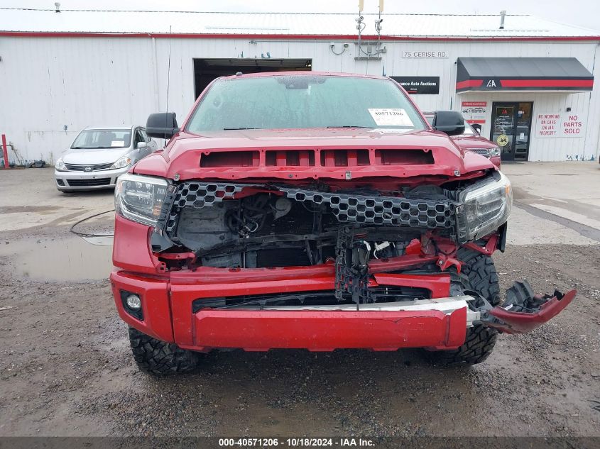 2018 Toyota Tundra Platinum 5.7L V8 VIN: 5TFAW5F12JX739850 Lot: 40571206