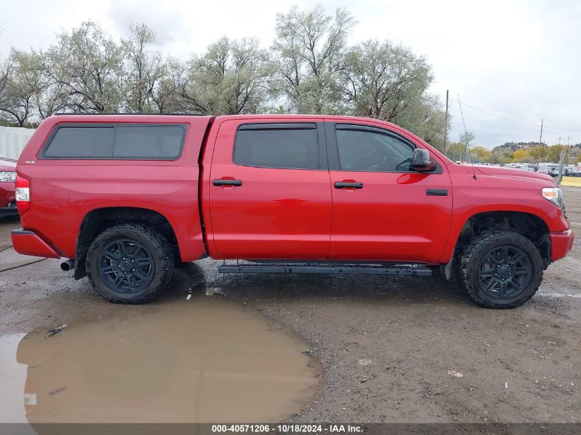 2018 Toyota Tundra Platinum 5.7L V8 VIN: 5TFAW5F12JX739850 Lot: 40571206