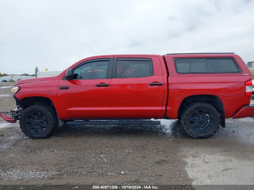 2018 Toyota Tundra Platinum 5.7L V8 VIN: 5TFAW5F12JX739850 Lot: 40571206