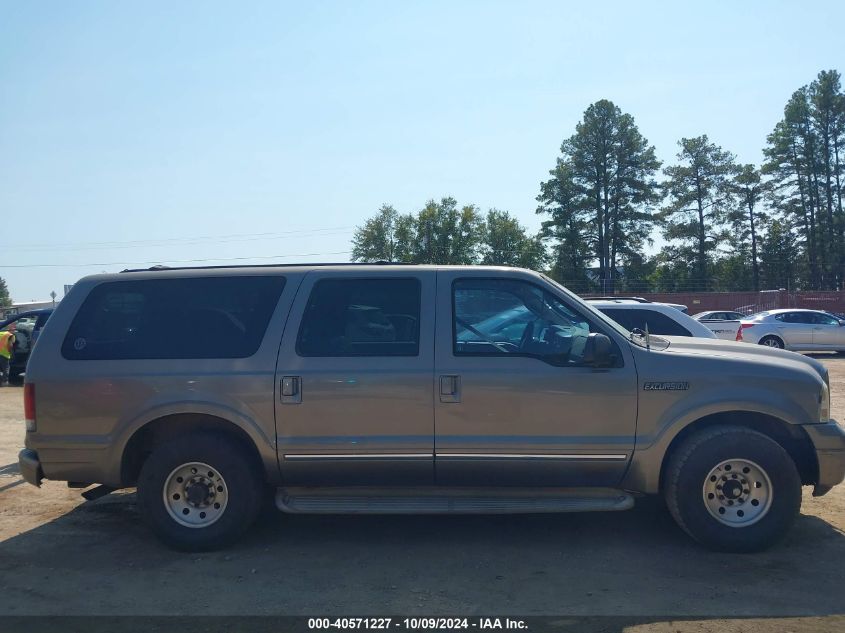 2005 Ford Excursion Limited VIN: 1FMNU42LX5EC82498 Lot: 40571227