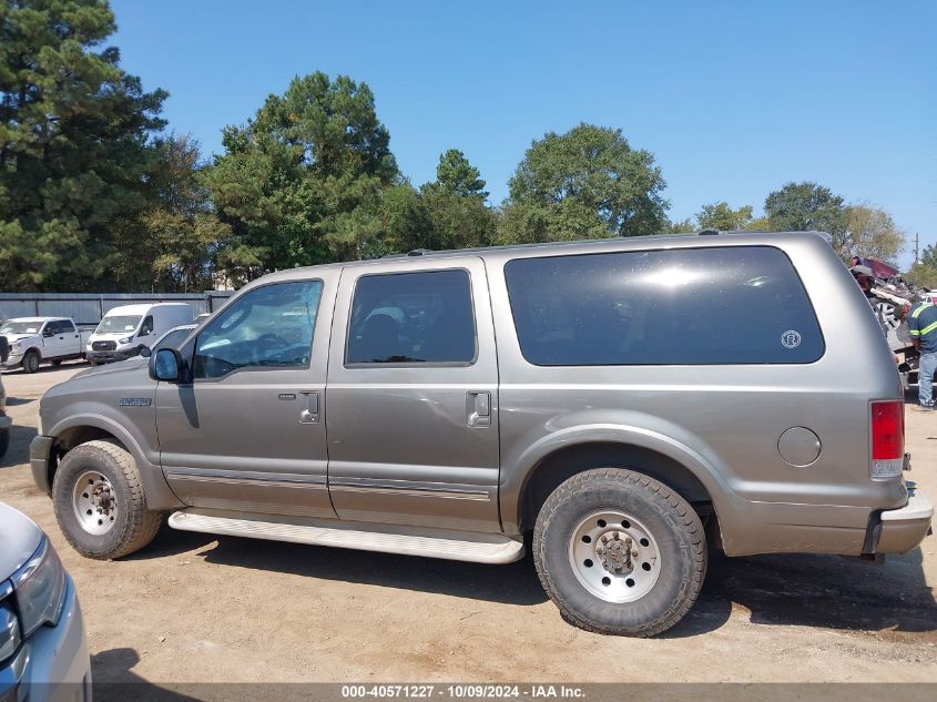 2005 Ford Excursion Limited VIN: 1FMNU42LX5EC82498 Lot: 40571227