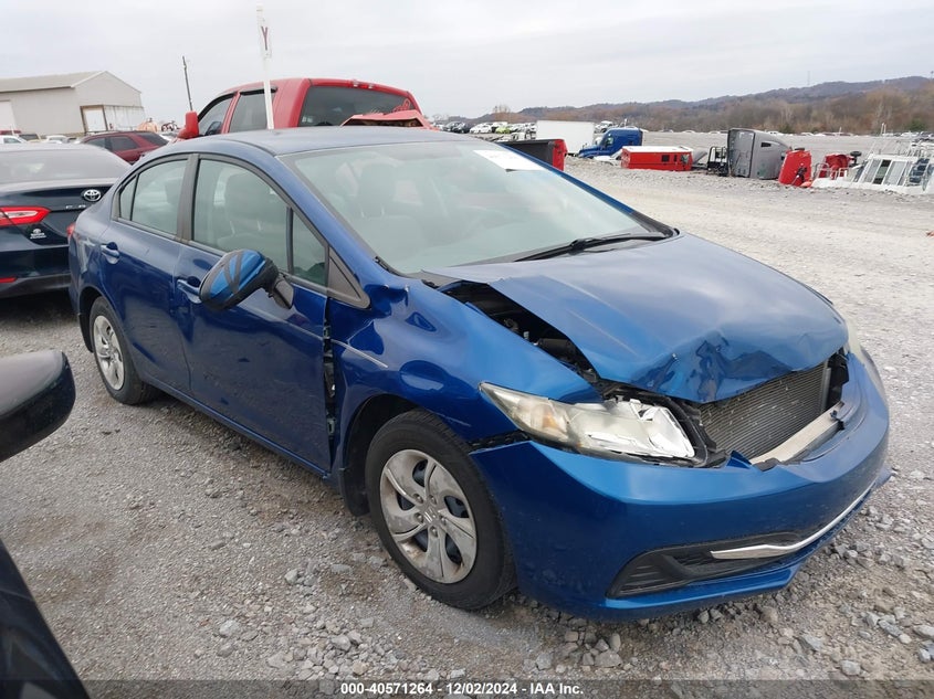 2014 HONDA CIVIC LX - 19XFB2F51EE071659