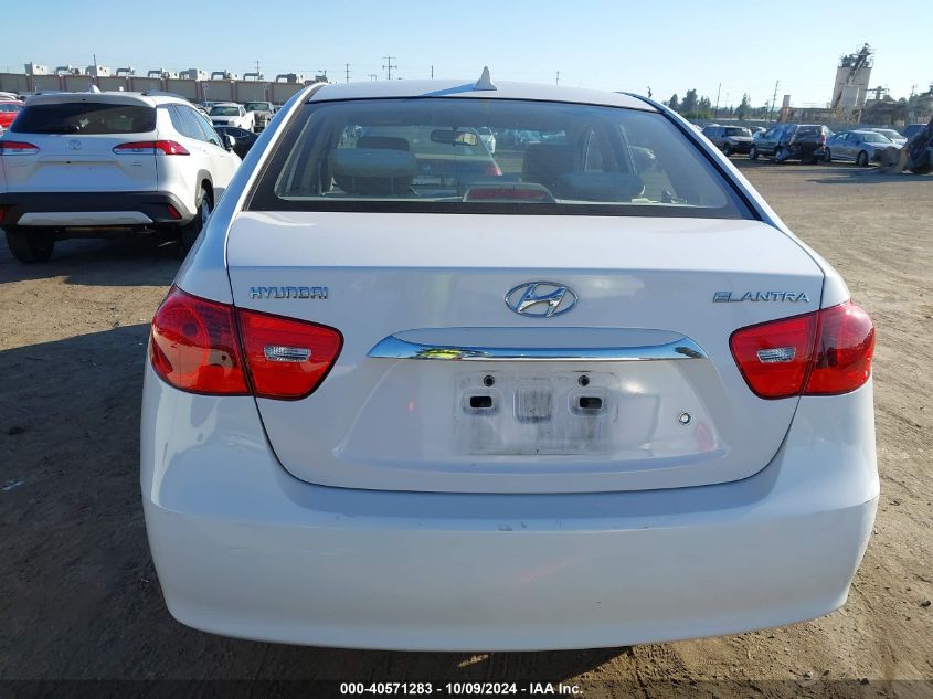 KMHDU4AD4AU109680 2010 Hyundai Elantra Gls