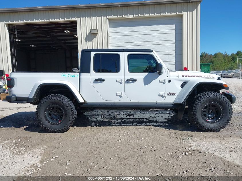 2020 Jeep Gladiator Rubicon 4X4 VIN: 1C6JJTBG3LL112377 Lot: 40571292