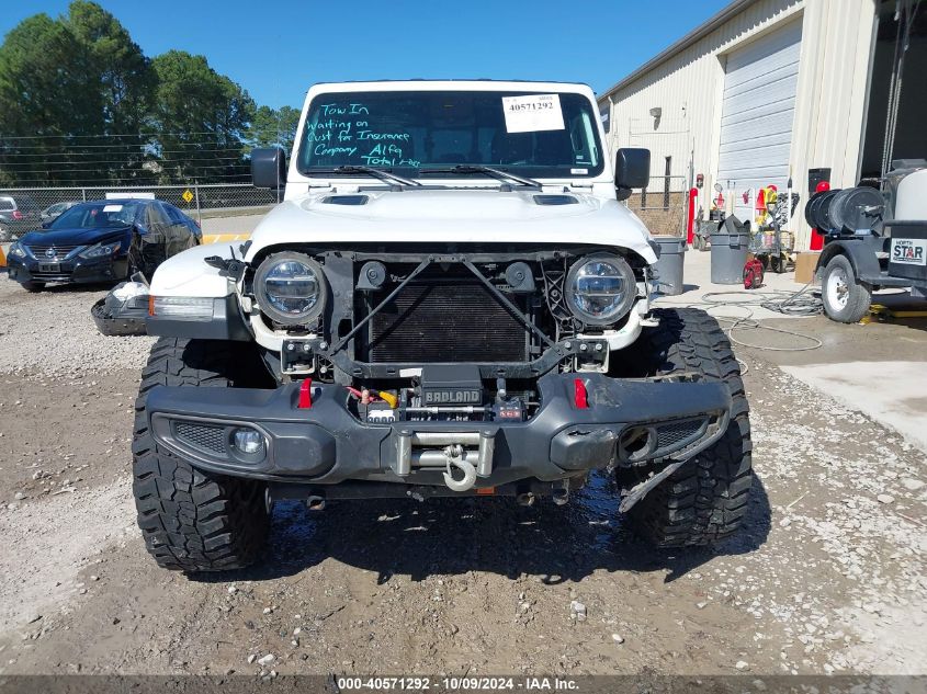 2020 Jeep Gladiator Rubicon 4X4 VIN: 1C6JJTBG3LL112377 Lot: 40571292