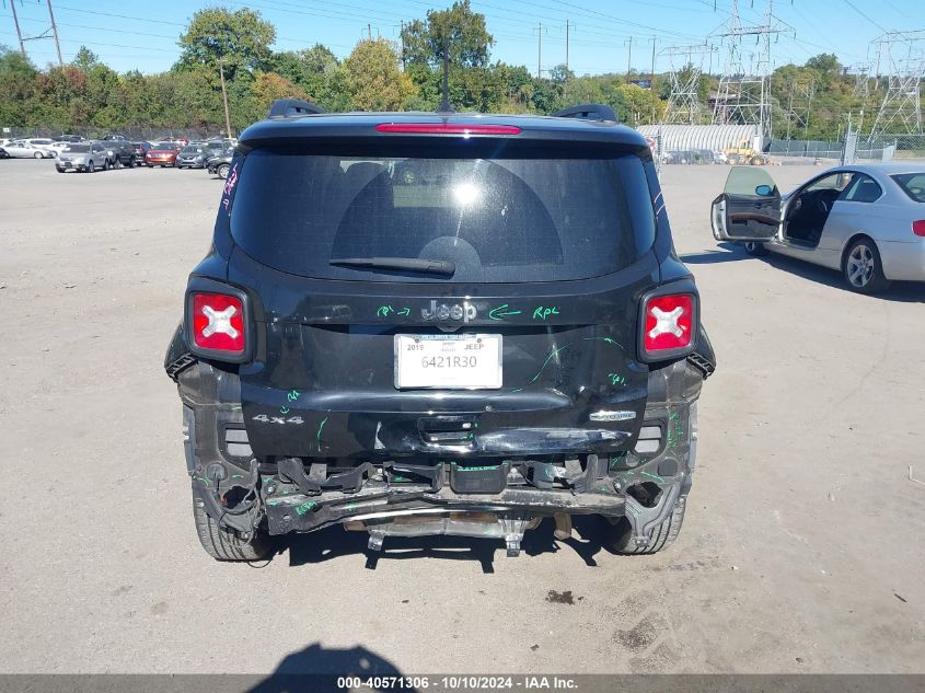 2019 Jeep Renegade Latitude 4X4 VIN: ZACNJBBB8KPK20915 Lot: 40571306